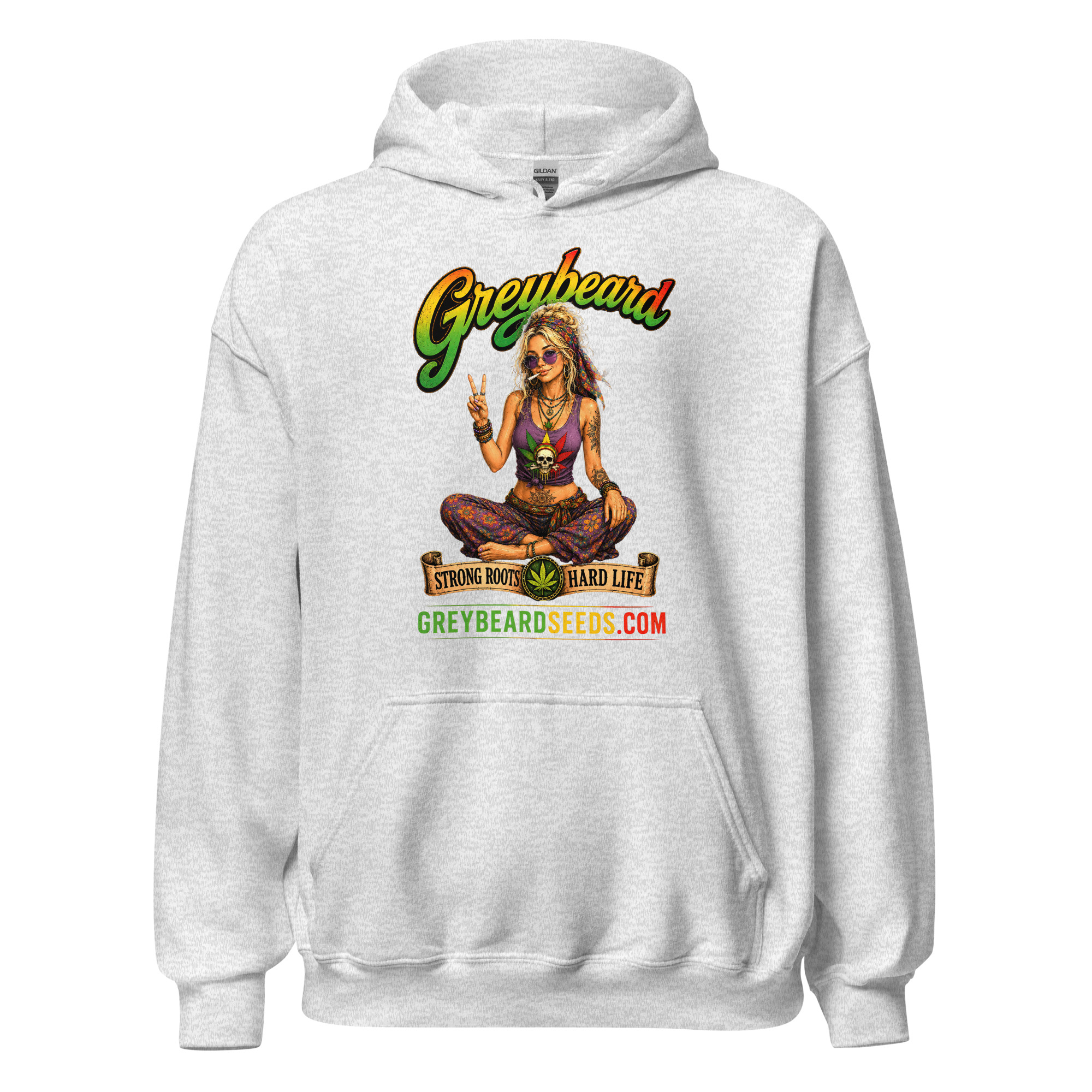 Hippie Chick Unisex Hoodie - Image 9