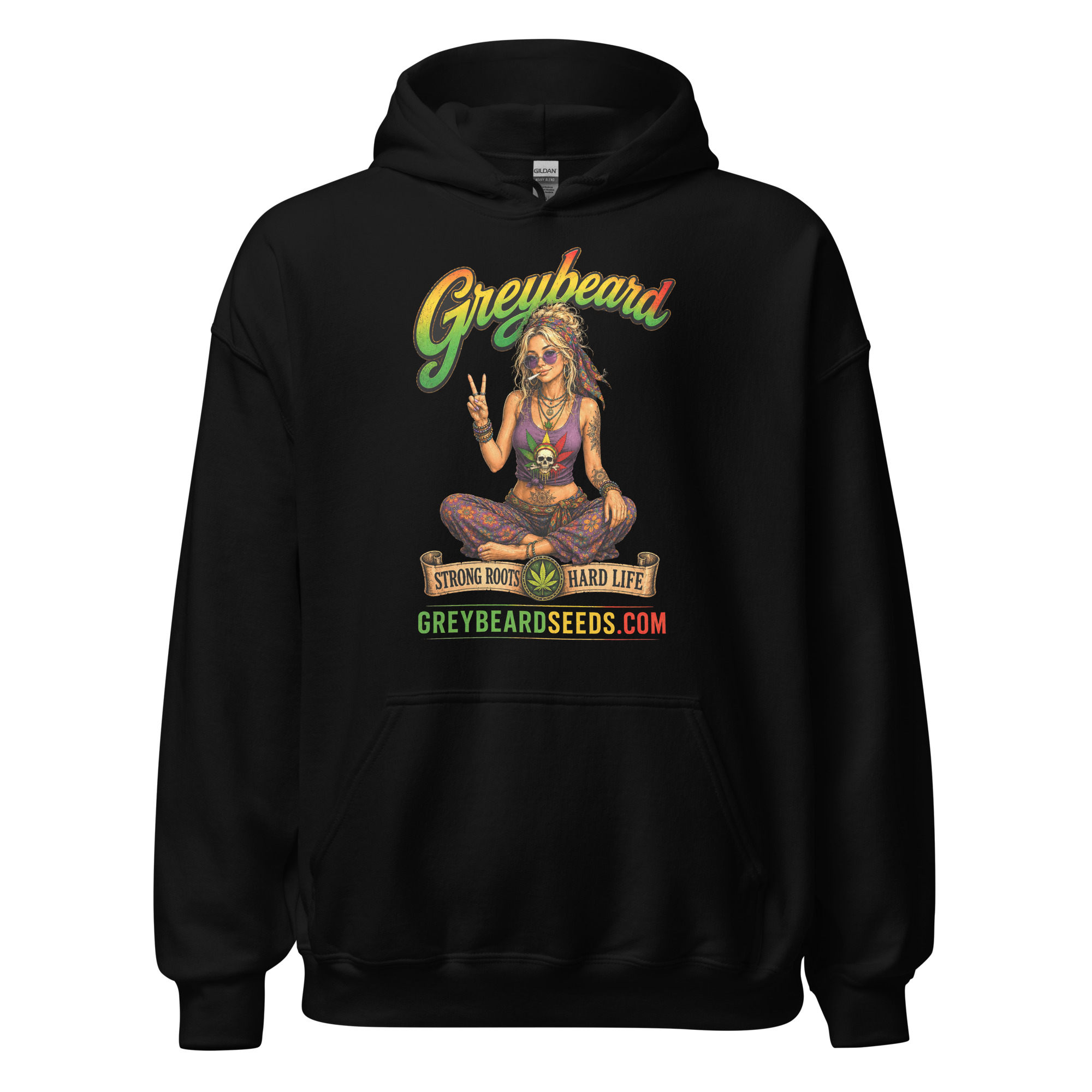 Hippie Chick Unisex Hoodie