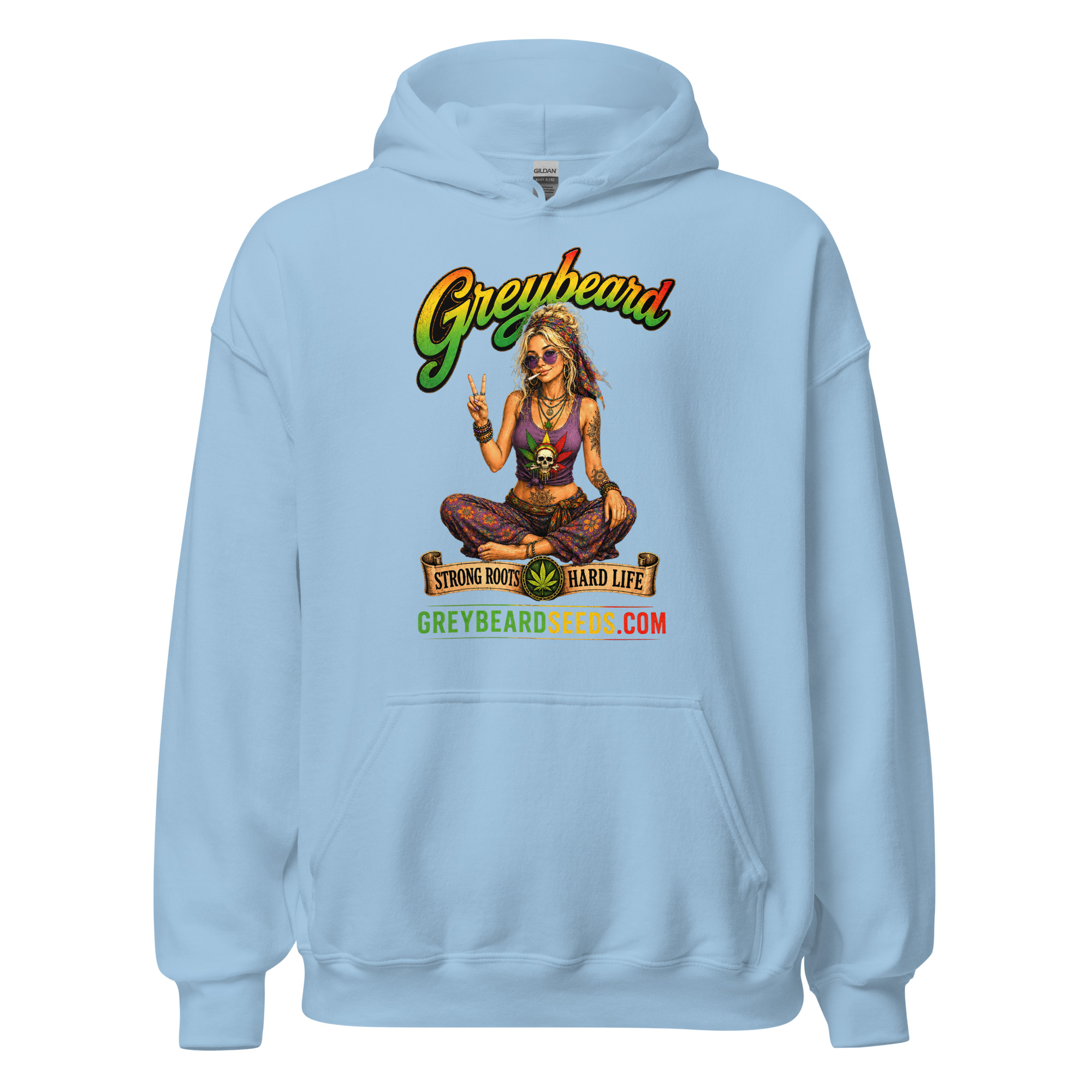 Hippie Chick Unisex Hoodie - Image 6
