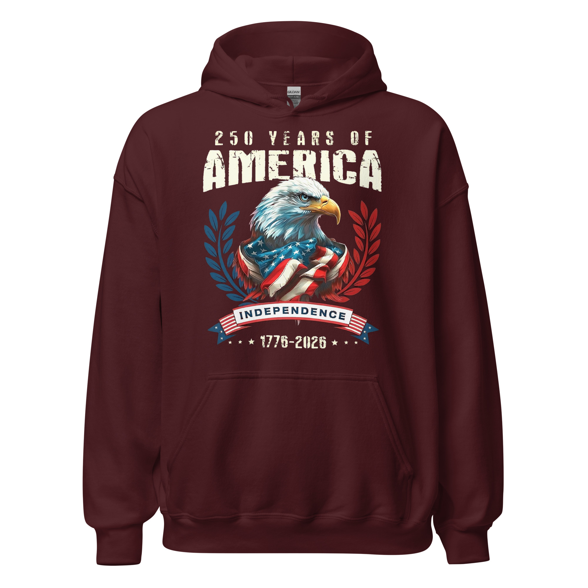 250 Years Unisex Hoodie - Image 8