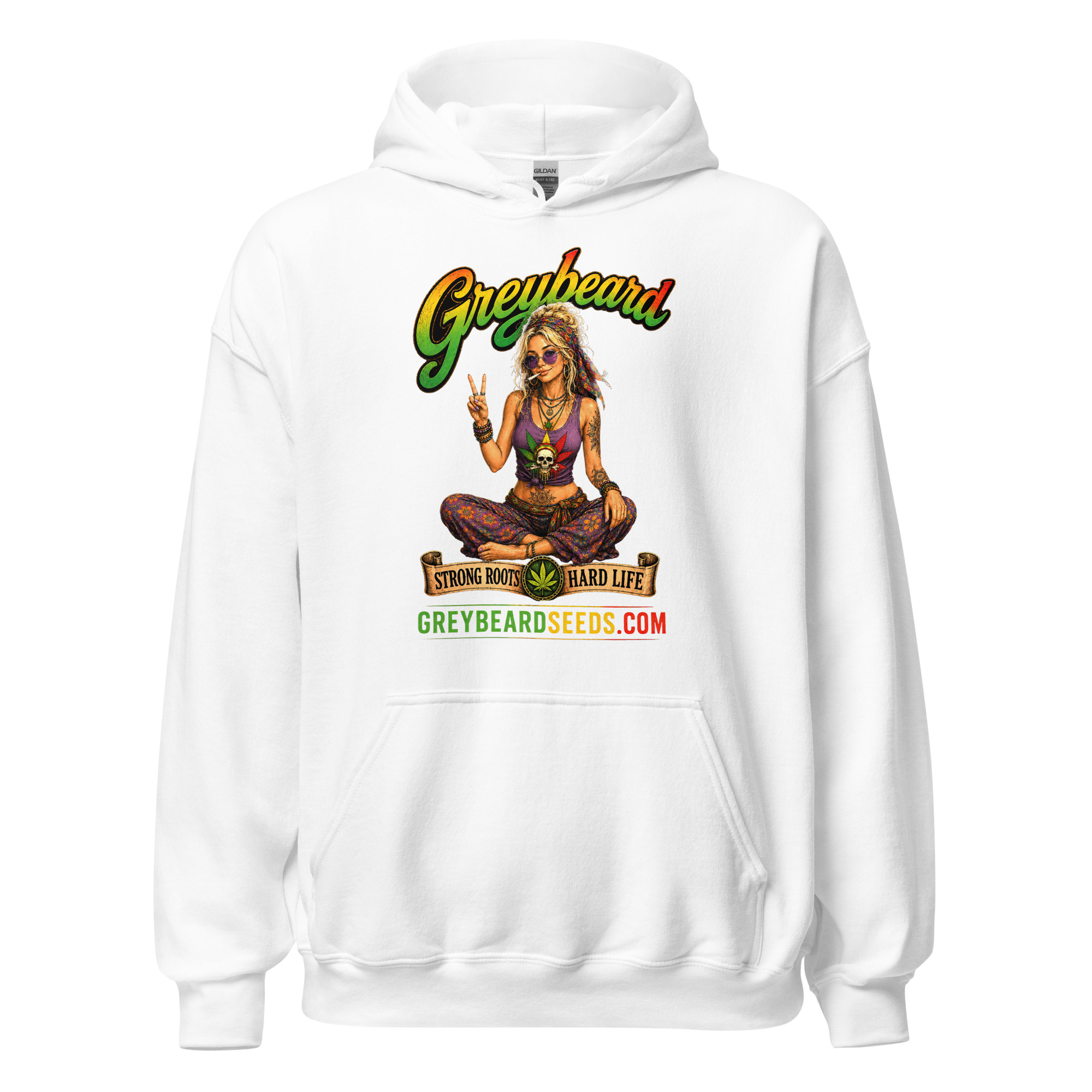 Hippie Chick Unisex Hoodie - Image 10
