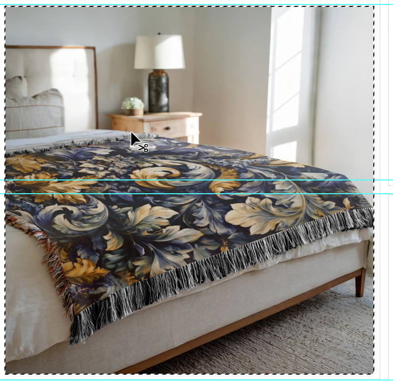 Verdure Tapestry Woven Blanket — European Forest Botanical Throw - Image 6