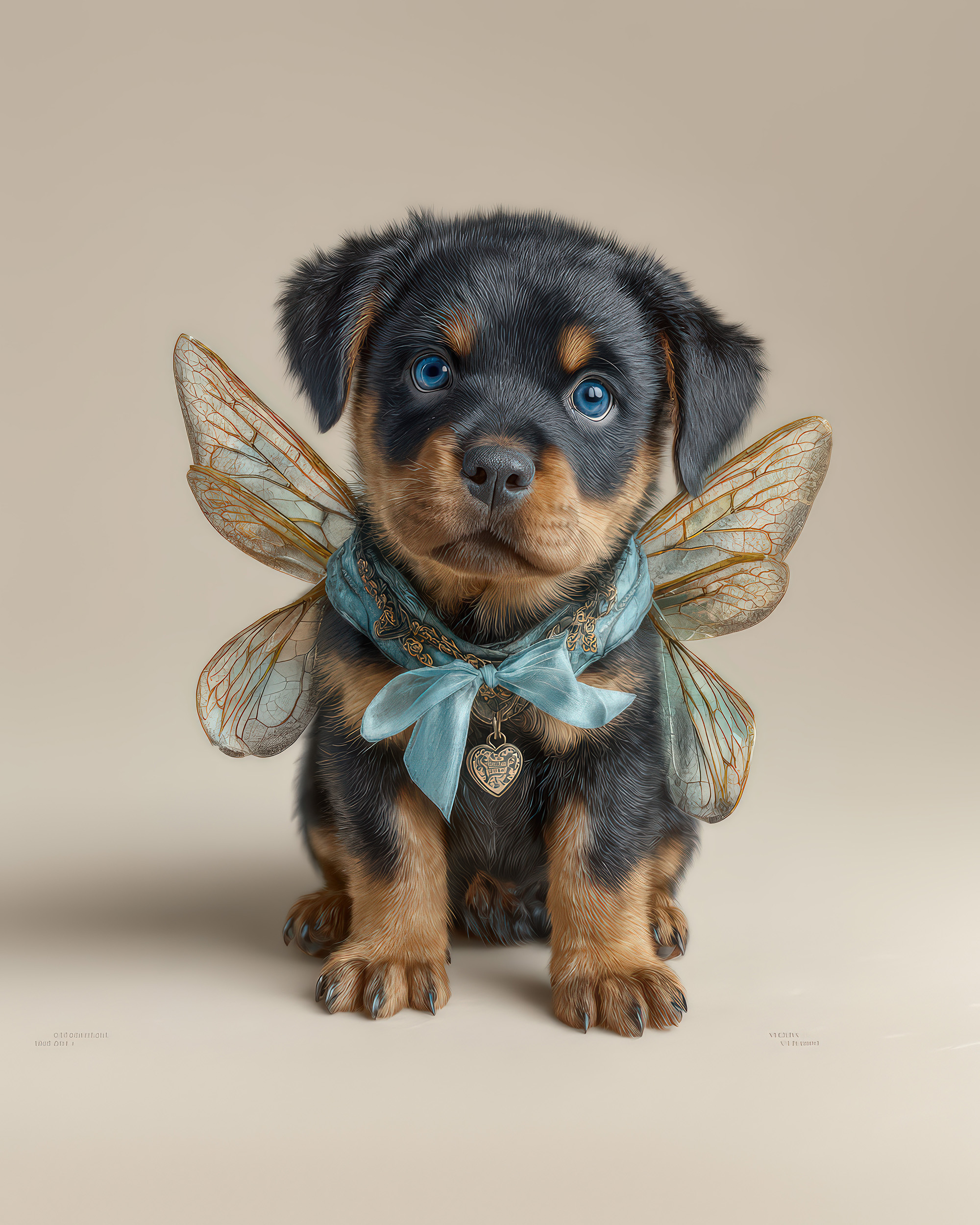 Fairy Puppy Nursery Wall Art — 10 Printable Dog Prints for Kids Rooms - Image 2