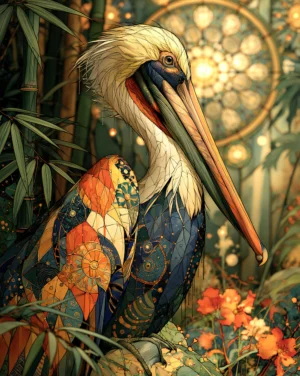 dreamcatcher pelican art