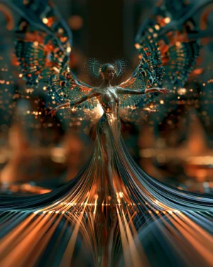 the quiet fairy dancer art
