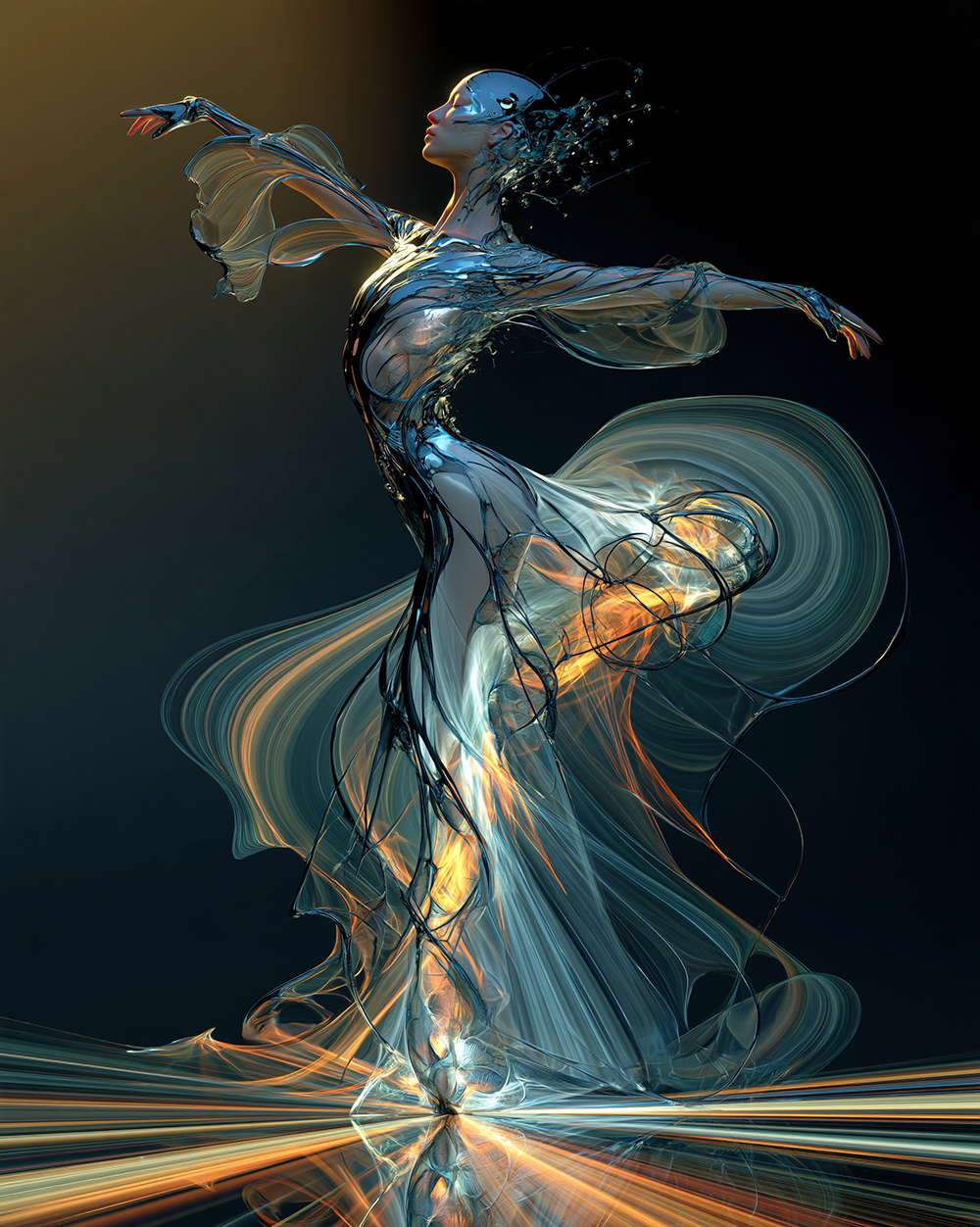 the backward glance dancer art