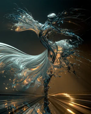 the frost wave dancer dancer art