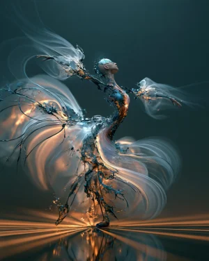 the rose tulle dancer dancer art