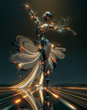 the petal tutu dancer art