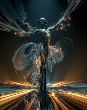 the open-armed dancer dancer art