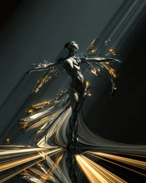 the diagonal dancer dancer art