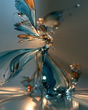 the trailing wing dancer art