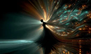 light burst flight art