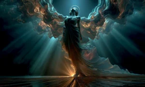 cloud sleeve angel art