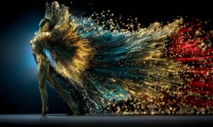 sparkling wind dancer art
