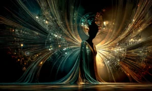 starlit fan wings fantasy art