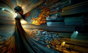 wall of wings fantasy art