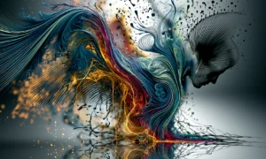 ink face rising art
