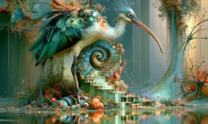 spiral stair ibis art