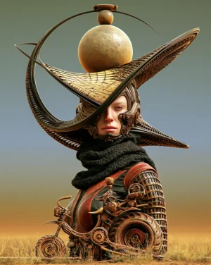 orb hat traveller art