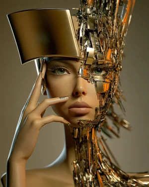 bronze plate thinker art