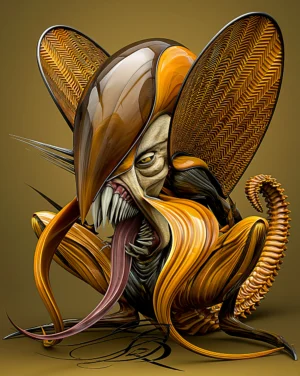 fan eared sprite art