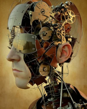 open gear head art