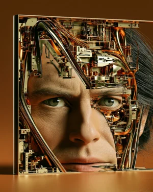 circuit face art