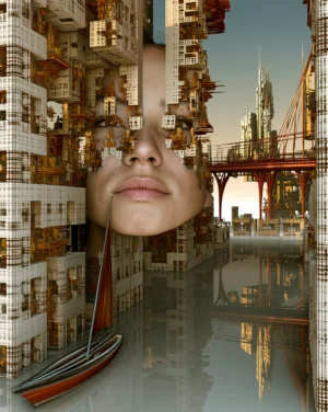 canyon city face art
