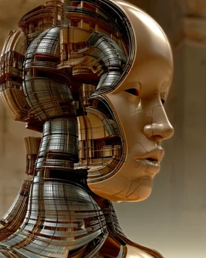 segmented head art