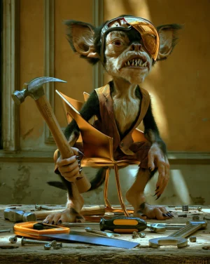 goblin carpenter art