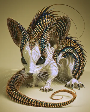 scaly squirrel art