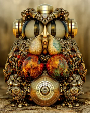 owl of many orbs art