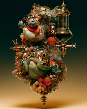 gluttonous cluster art