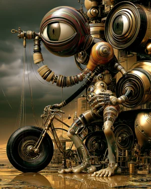 eye engine rider art