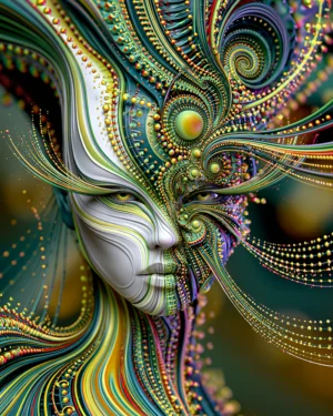 sun eye beauty portrait art