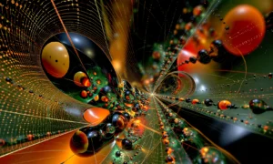 orb constellation landscape art