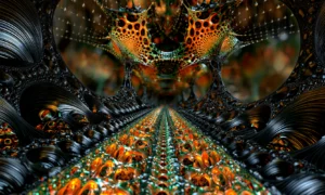 honeycomb passage landscape art