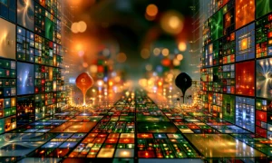 screen wall boulevard landscape art
