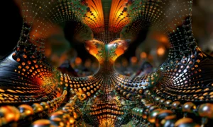 pinched mask gate landscape art
