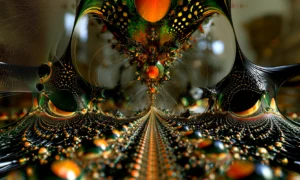 jewel heart gate landscape art