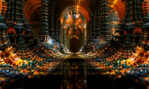 cathedral of embers landscape art