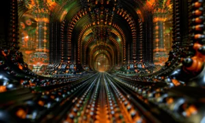 radiant vault landscape art