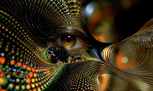 silver lash eye landscape art
