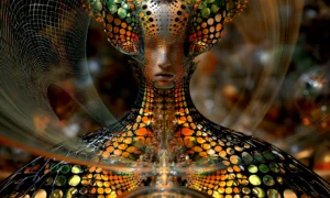 spotted neck priestess landscape art