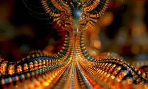 antennae totem landscape art