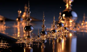 spire garden landscape art