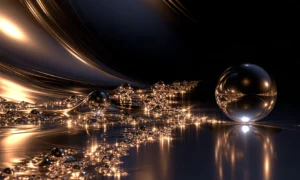 satin dune orb landscape art