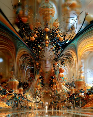 great court hall portrait art