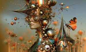 pointed veil garden landscape art